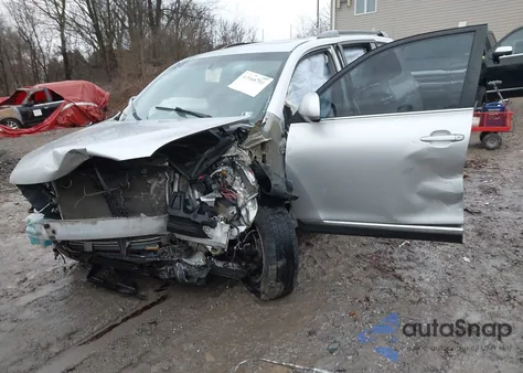 2012 Toyota Highlander Se V6 из США, поврежденный, VIN 5TDBK3EH6CS146228